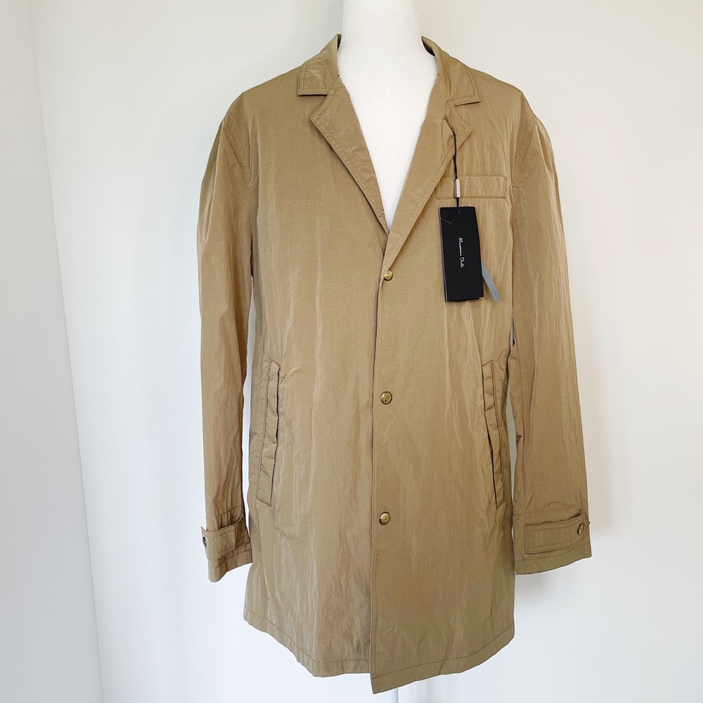 NWT MassimoDutti Limited Edition Camel Trench Coat